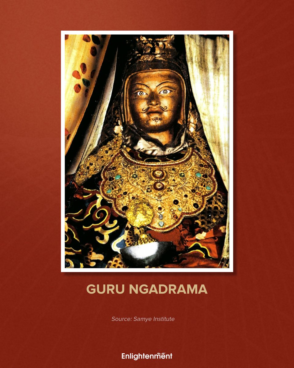Did you know? ✨

When Guru Rinpoche beheld the sacred statue of Guru Ngadrama, he said, “This truly looks like me,” blessing it to become one with him. 🙏

SKU: 20546

[enlightenmentthangka, guru rinpoche, padmasambhava, guru ngadrama statue, buddhist art, sacred embodiment