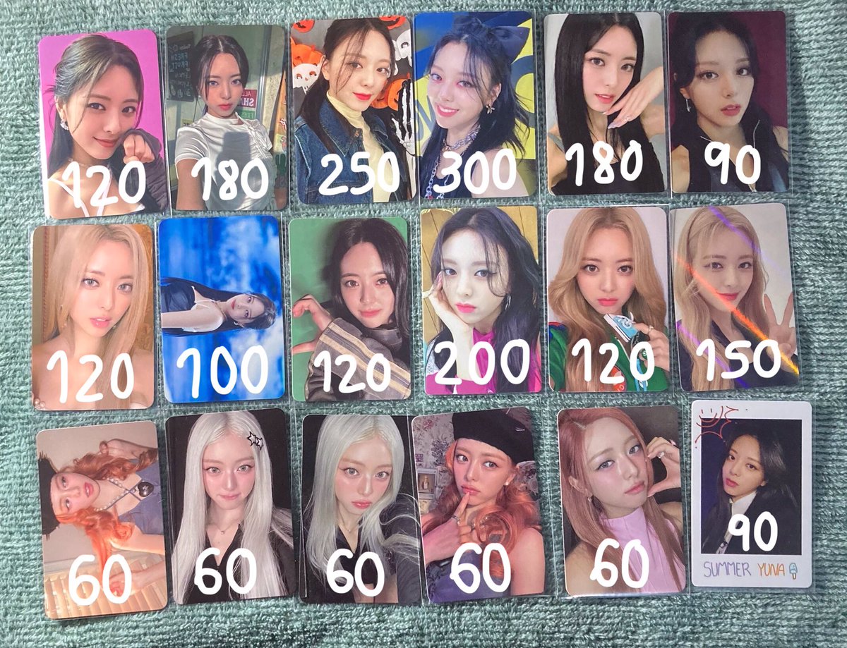 decidedtobea's tweet image. 🧢 ready to ship •) itzy photocards 
🥣 ราคาตามภาพ
🌀 ลีอา แชรยอง ยูนา
🪣 สนใจทักมาคุยกันก่อนได้น้า

#ตลาดนัดอิทจี #ตลาดนัดitzy 있지 양도