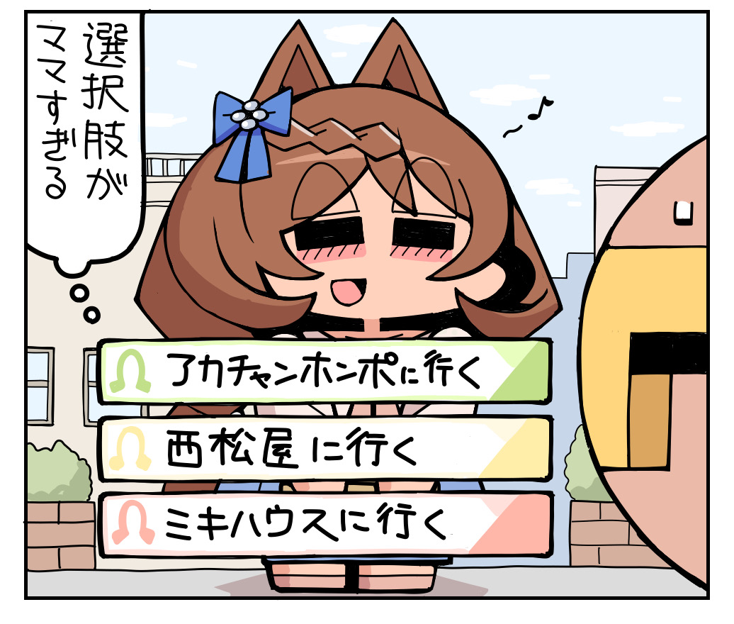 クリークとお出かけ　#スーパークリーク