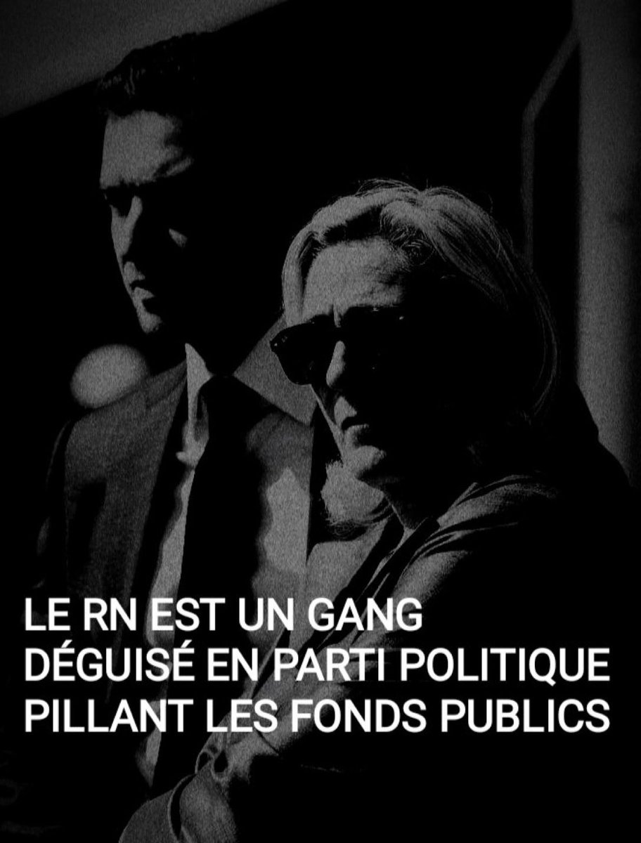 La MafieuseLe Pen, ne reçoit les gens qu’en secret, et elle sollicite la confiance des Français…😅😅😅😅