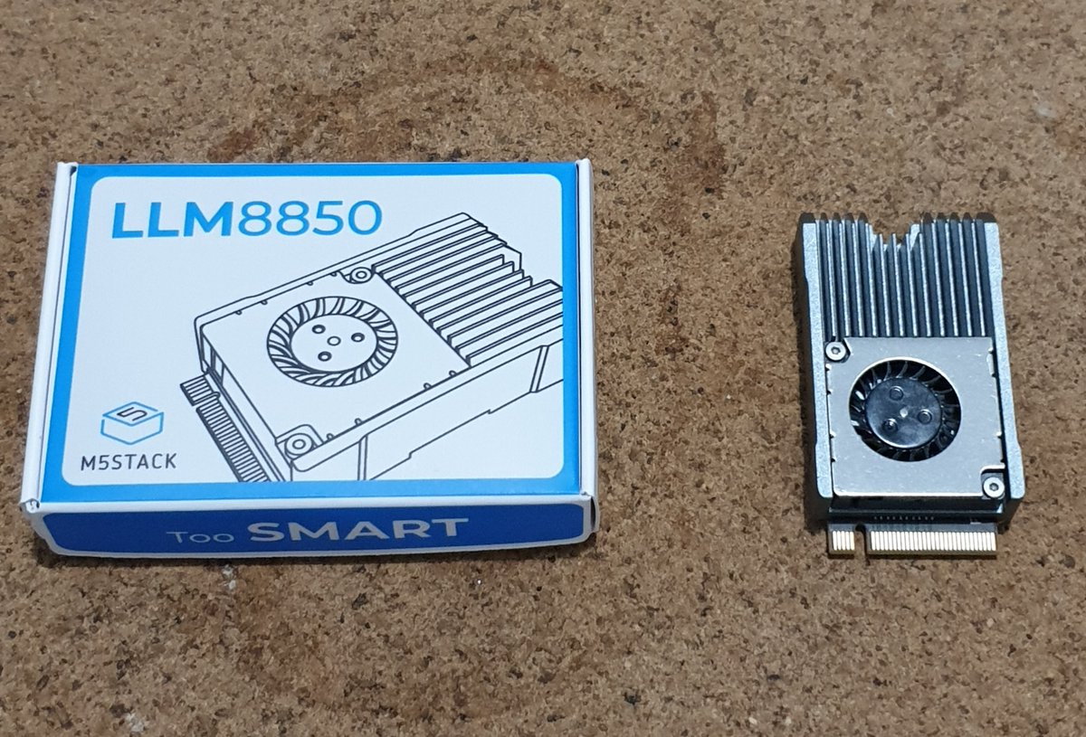 TrakUnixbased's tweet image. Got it 🙂I am glad I enjoy with this llm8850 from @M5Stack #M5Stack #LLM8850