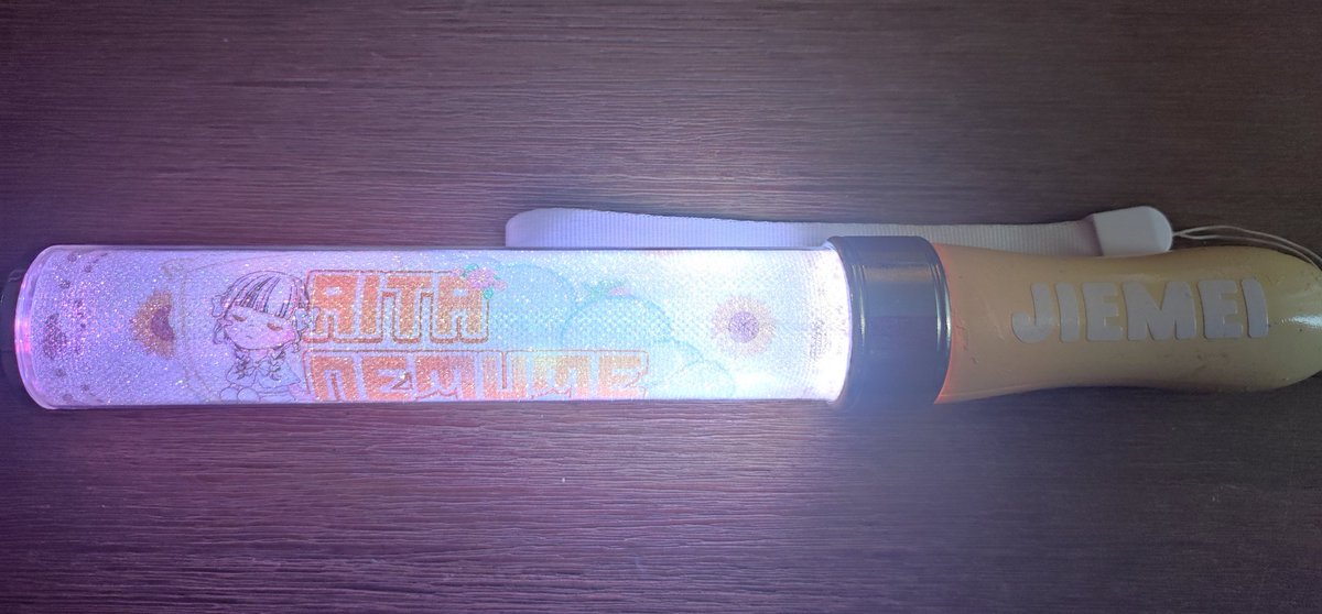 The Rita penlight is ready! 🥹
I can't wait to use it at a concert 😭
#眠り汰い