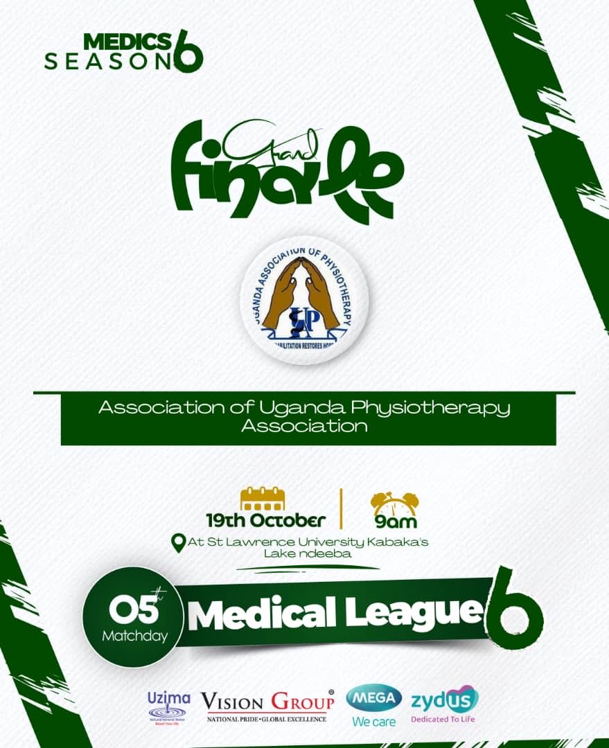 Today, we are at St. Lawrence University, Ndeeba Campus for the final outing of Season 6 of the Uganda Medical league and our team will play vs <a href="/BethanyWomen/">Bethany Women & Family Hospital</a> 

A big thank-you to our sponsor <a href="/ZydusUniverse/">Zydus Lifesciences Ltd.</a> #oxalgingel for standing with us and making our participation possible.