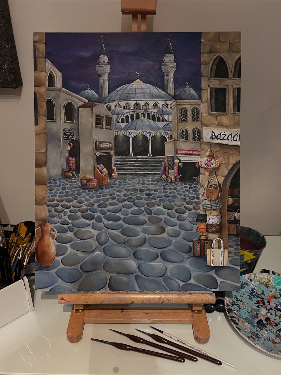 Me_TymeStudio's tweet photo. Turkish Delights 🇹🇷 #holidaycollection #metime #art #menopause #midlife #acrylics #artescape #artist #love #drawing #artwork #painting #follow #design #picoftheday #artoftheday https://t.co/ZTiqclXcn8