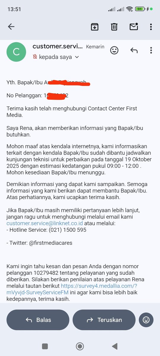 Yayan0801's tweet photo. Wedeehhhhh... Orang nungguin dari pagi hingga skrng tapi apa teknisi tidak ada yg dateng sama sekali @FirstMediaCares ... 
Sudah ganggu bnget waktu liburan yaa.. https://t.co/tskmun2rLr