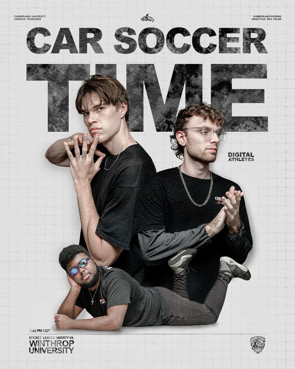 Every second counts ⏳

#CRL Match vs. <a href="/WinthropEsports/">Winthrop Esports</a> ⚔️

See y'all at 1:40 PM CDT 🤝