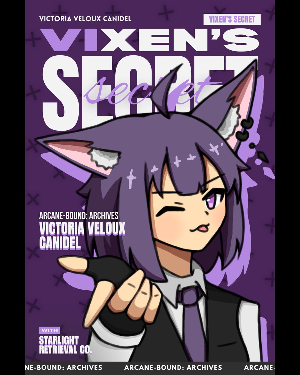 Exionot's tweet photo. Vixen's Secret✨
#OC #digitalart https://t.co/moMunPpW37
