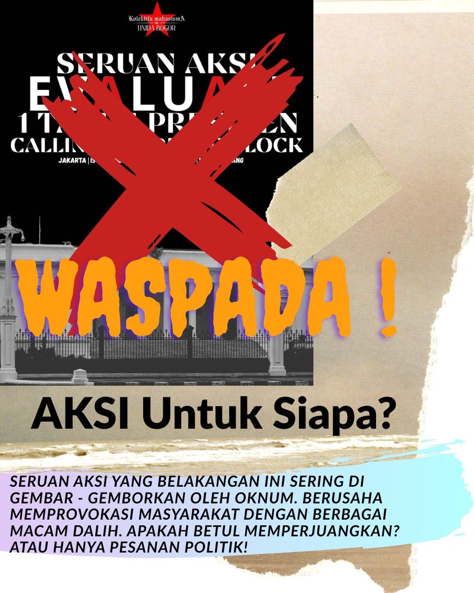 _tanteriva's tweet photo. Jangan Mau Dijadikan Alat Provokasi, waspadalah waspada lahh!! https://t.co/WWSAE4sFr2