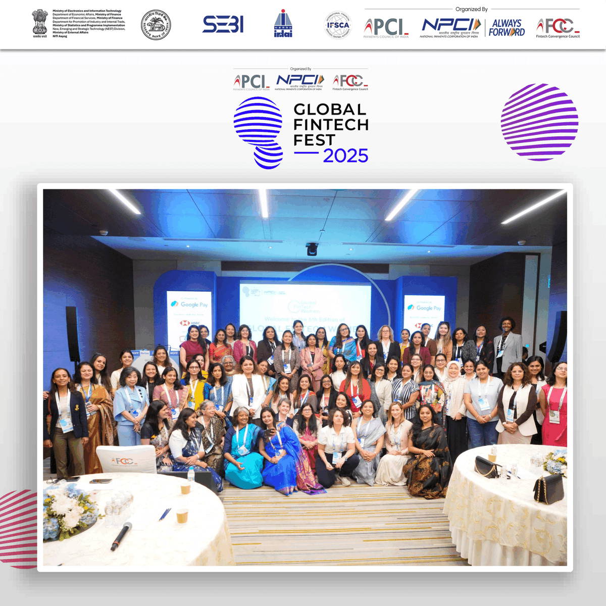 GffFintechfest's tweet photo. Celebrating women in fintech! The Global Fintech Women Breakfast at #GFF2025 was all about collaboration, ideas, and leadership. 

#GFF #GFF25 #Leadership #FintechCommunity https://t.co/e8H9uFG0tx