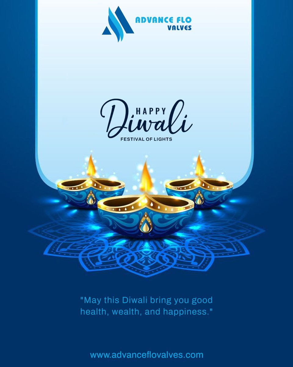 Advanceflovalve's tweet image. Wishing you a Diwali that brings smooth journeys, steady progress and prosperous opportunities. May every path you choose be bright, meaningful and filled with growth and good fortune. 🪔
#AdvanceFloValves #FlowControl #IndustrialSolutions #HappyDiwali #Diwali2025