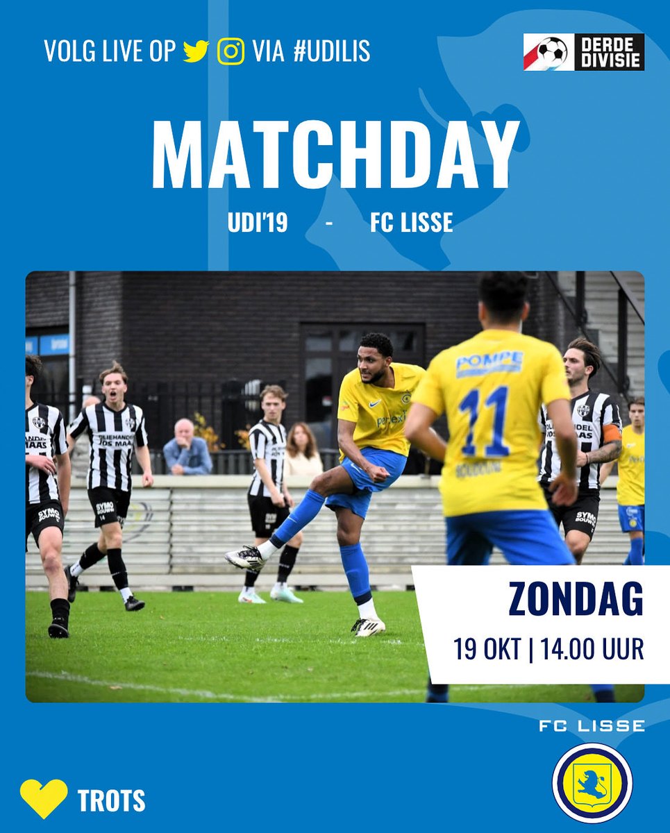 ⚽️ MATCHDAY | 🔴⚪️🔵 ⚔️ 🟡🔵  | #udiLIS <a href="/UDI19/">UDI'19/Swiss Sense</a>