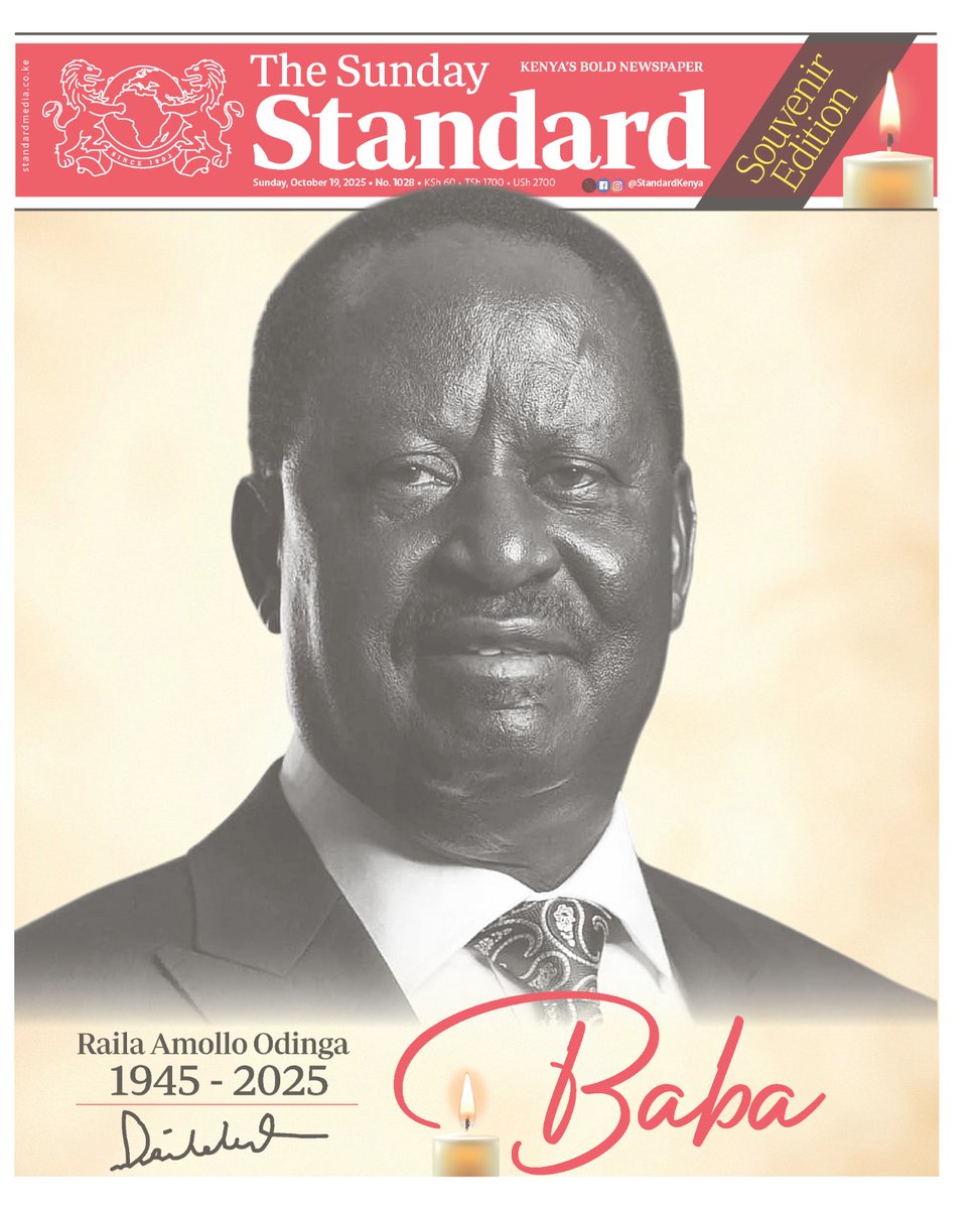 LexRano's tweet image. Rest Easy Baba #Raila