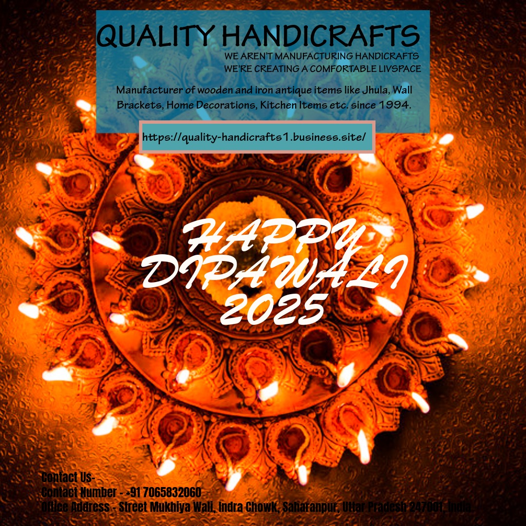 qualitycrafts0's tweet photo. May the festival of lights bring success, happiness, and harmony to your life.” “Wishing you and your family a joyful Diwali! 
Happy Diwali from all of us at Quality Handicrafts!
#Diwali2025  #DiwaliVibes  #DiwaliCelebration  #Happiness  #handicraft https://t.co/cESEwNyjdp