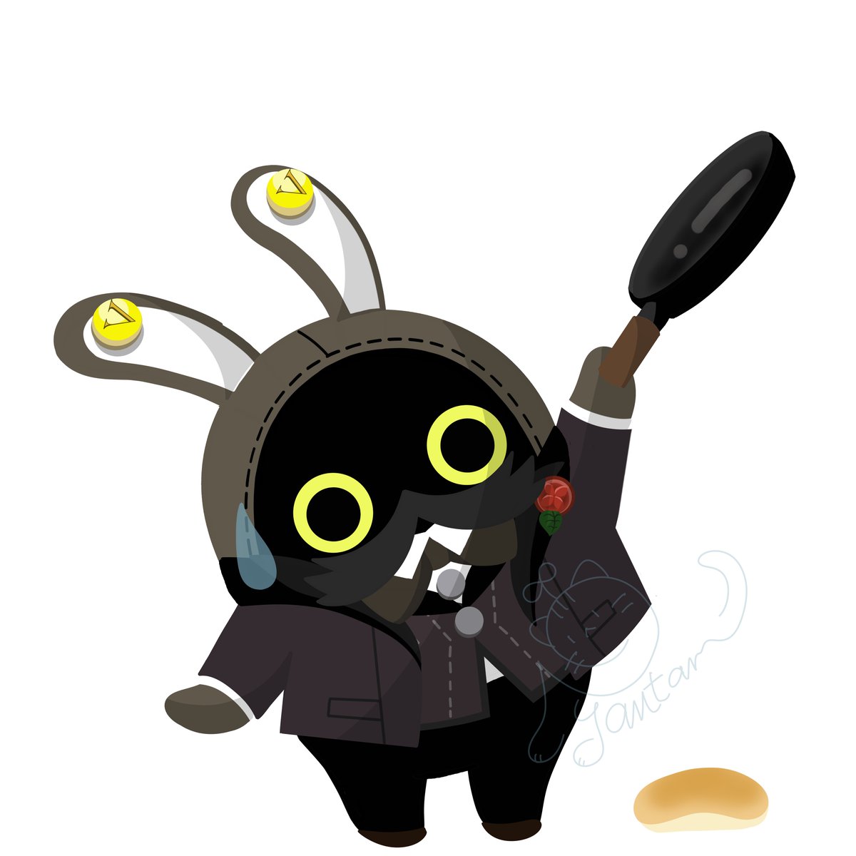 「失敗することも…あるよね」|にゃんたん🐱🌱のイラスト