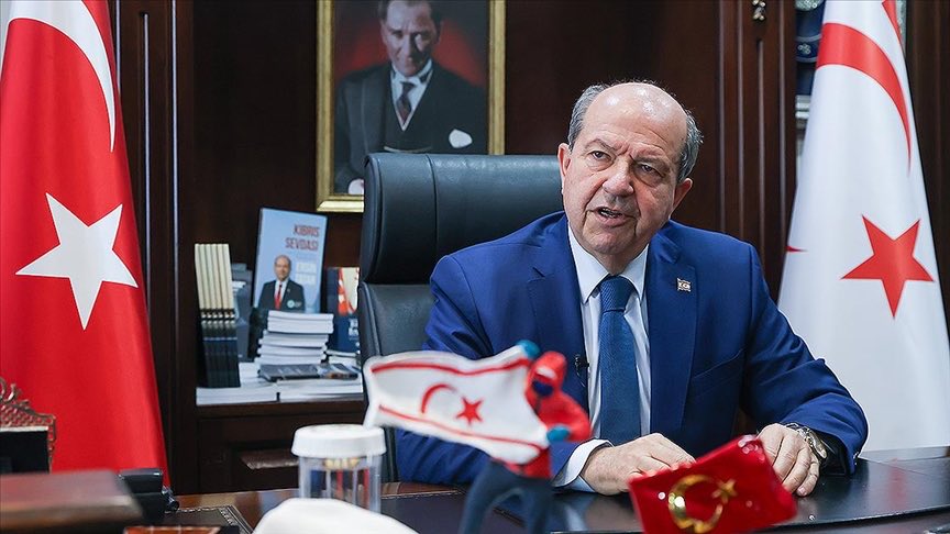 Bugün KKTC’de cumhurbaşkanlığı seçimi gerçekleştiriliyor.
Mevcut Cumhurbaşkanı <a href="/ErsinrTatar/">Ersin Tatar</a> ’ın yeniden seçilmesi, Kıbrıs Türk halkının geleceği ve milli davamız açısından büyük önem taşımaktadır.
Bu nedenle Sayın Tatar’ın yeniden cumhurbaşkanı seçilmesi en büyük temennimizdir.