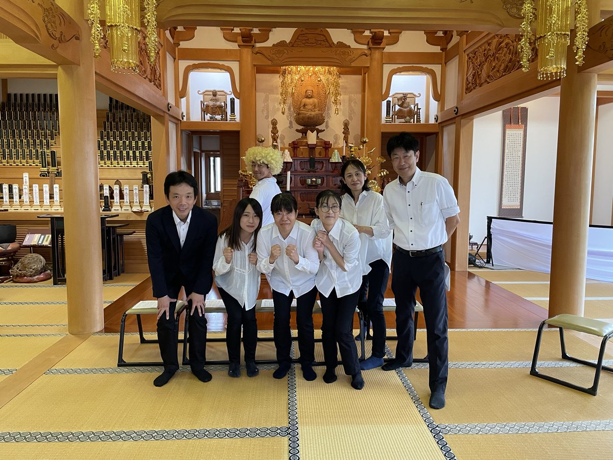 OHNENS_310's tweet photo. つち浦々まちなか演劇めぐり2025
「『舞姫』を読んでみる。」無事に終了しました✨
お寺での公演は、とても雰囲気が良く貴重な経験となりました
足を運んで下さった皆様、イベントのスタッフ、参加劇団の皆様に心からの感謝を！🙇‍♀️ https://t.co/wITRgOxlUu