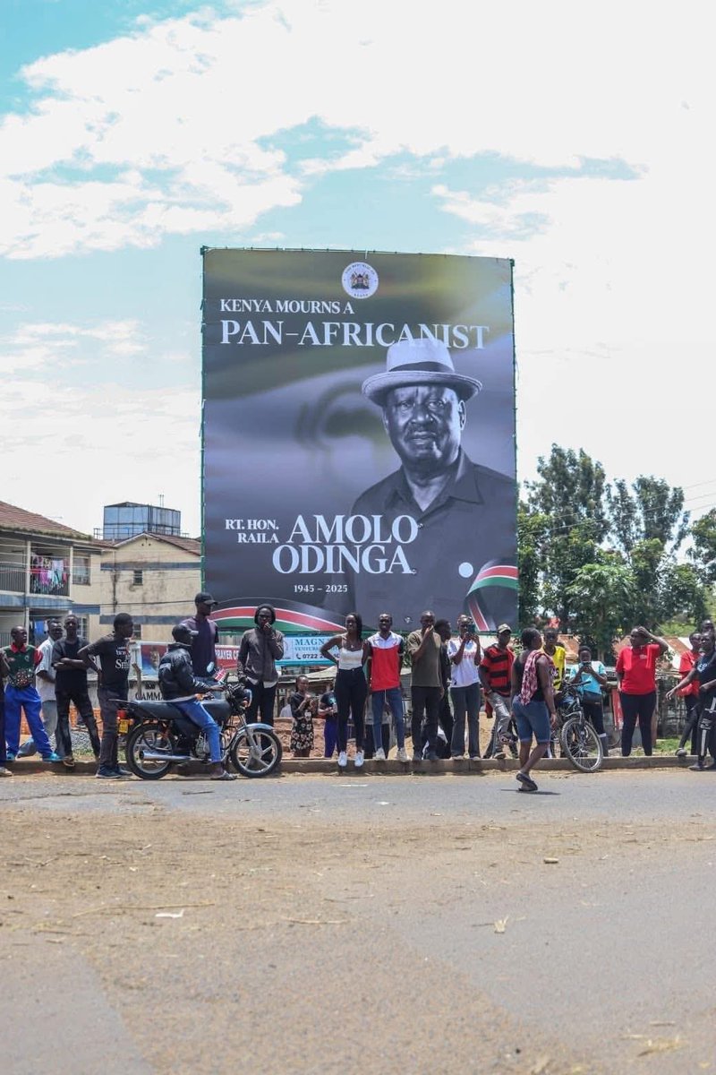 Long Live the Spirit.

Rest in Eternal Peace.
#railaodinga 
#oburu