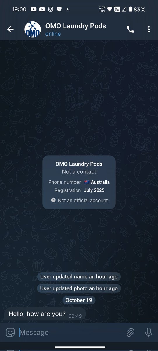 These scammers be getting creative