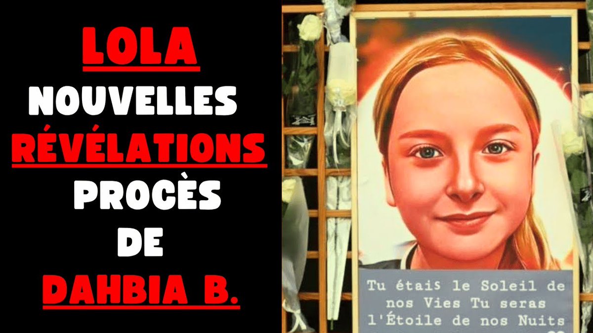 LOLA : LES DÉTAILS DE L'HORREUR RÉVÉLÉS AU PROCÈS DE DAHBIA B.

youtu.be/t59EusCVeIg

Sorcellerie, cannibalisme, tous les détails du meurtre sordide...