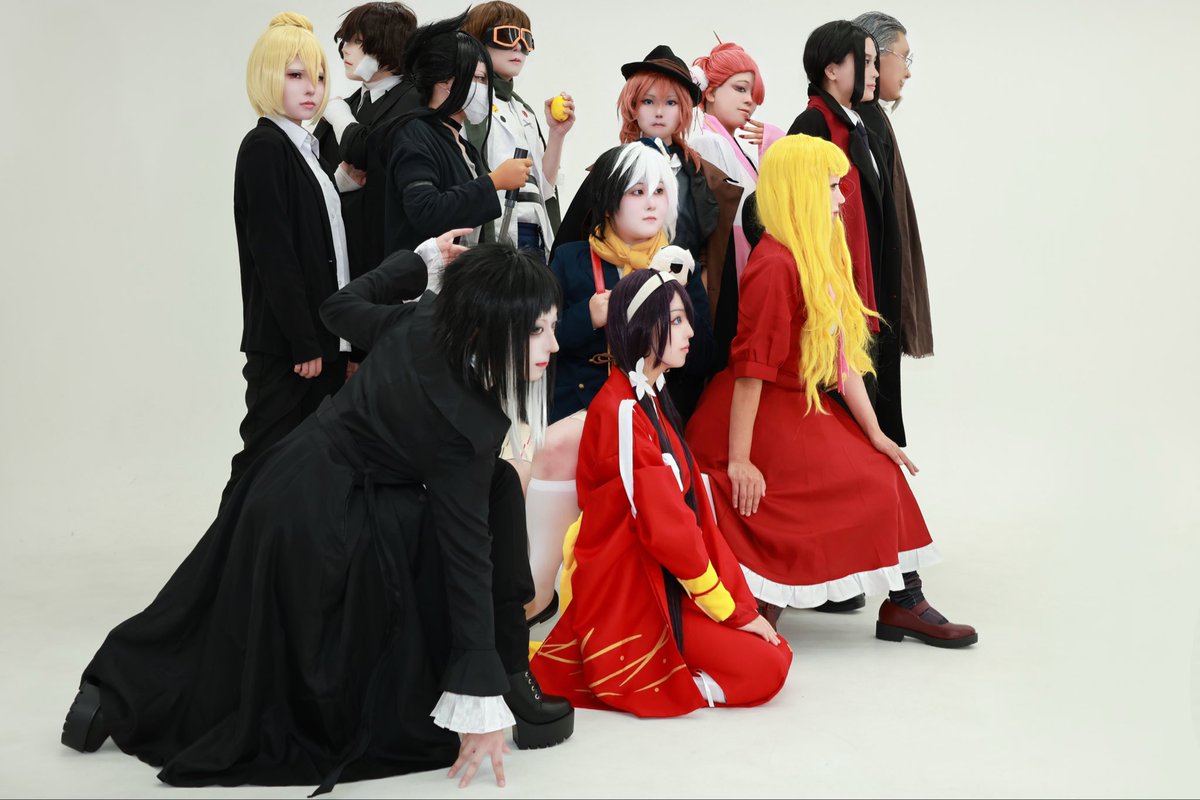 ⚠Cosplay ⚠︎
BSD/ポートマフィア

'
'
'
#BSDcosplay
#文ストコスプレ 
#ボス想いのポトマ併せ
 #ハコアム大阪