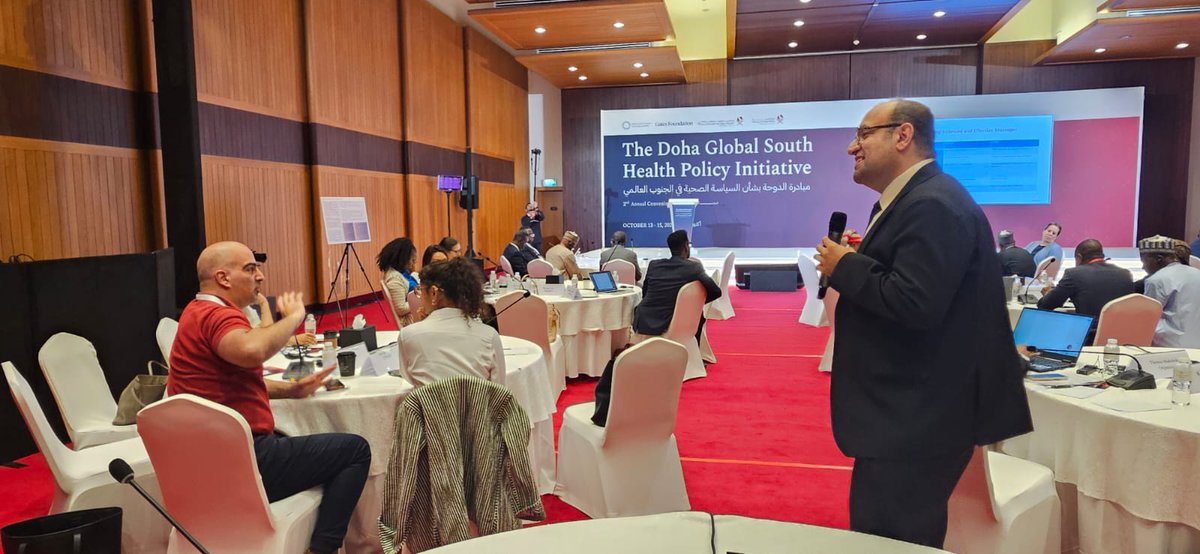 dr_osamarub's tweet photo. Empowering Voices in Global Health Communication | Doha Global South Health Policy Initiative (DGSHPI)

Last week, I had the privilege of leading a series of communications training sessions during the 2025 Annual Convening of the Doha Global South Health Policy Initiative (DGSHPI) — an inspiring gathering of professionals and policymakers dedicated to reshaping global health narratives from the Global South.
During my sessions, we explored how media, health institutions, and public trust intersect in today’s rapidly changing information landscape.
 
🩺 Session 1: Understanding Today’s Health Media and Society Landscape
 We unpacked the architecture of the modern health information ecosystem — identifying key players, understanding the forces shaping audience perceptions, and discussing the evolving role of journalists, influencers, and health authorities in a post-pandemic world.

🧠 Session 2: Crafting Effective Public Health Campaigns
 We delved into the psychology of public trust and audience resistance, and how to design balanced, evidence-based messages that inform, engage, and empower communities.

⚡ Session 3: Crisis Communication and Health Misinformation
 In this hands-on workshop, participants practiced how to respond to health crises — from epidemics to natural disasters — without creating another crisis. We discussed integrated communication models that balance speed, transparency, and empathy in times of uncertainty.
These interactive workshops reflected a shared commitment to building communication systems that save lives, not just shape headlines.

I am grateful to the DGSHPI team and all participants for their insightful discussions and passion for strengthening public health communication in the Global South. 🌍
 Together, we are redefining how health stories are told — responsibly, effectively, and inclusively.

#GlobalHealth #HealthCommunication #PublicHealth #Media #CrisisCommunication #DGSHPI #Doha #HealthPolicy #MedicalJournalism #Leadership #CapacityBuilding