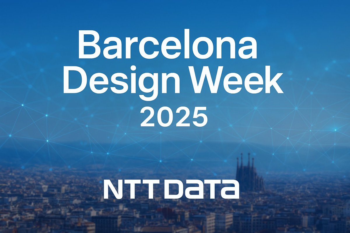 danimanzaRM's tweet image. Fuimos patrocinadores de la Barcelona Design Week 2025 💡
Exploramos cómo la IA transforma el diseño y la conexión humana a través de tres encuentros únicos 🎤🎬📊
Gracias a todos los que nos acompañaron 💙
#BarcelonaDesignWeek #IA #NTTDATAEspaña