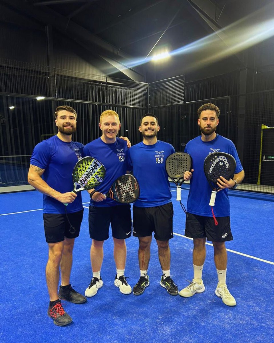 Congratulations to our Padel Men’s First Team — Jay Taylor, Jack Lee, Enrique Beneytez Martinez and Jose Segura Cabrera — on reaching the semi-finals of the iPadel National Competition💙🎾

A great achievement that reflects the growing strength of padel at EPC👏 

#comeandbelong