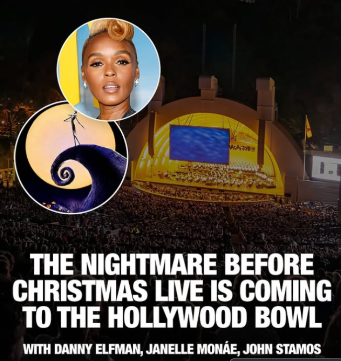 ModeraHollywood's tweet photo. The Nightmare Before Christmas Live returns to the Hollywood Bowl Oct 25–26, celebrating a decade of turning LA into Halloween Town. Get your tickets through TicketMaster before they sell out!!

#ModeraHollywood #HollywoodBowl #NightmareBeforeChristmas #TimBurton #MillCreekRes https://t.co/T48vgtNe6v