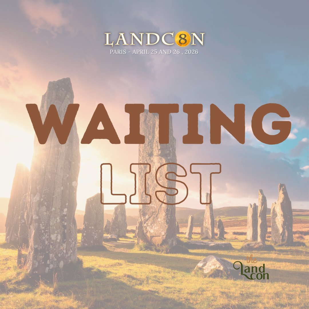 TheLandCon's tweet photo. ✨ WAITING LIST #LC8✨
We’re feeling so blessed — thank you all for the incredible support! 🫶
Missed out? Join the waiting list on the ticketing. If any passes are released (unpaid or canceled), you’ll get an email to grab yours 🎟️ 

https://t.co/FivkaFMXRz 
#TheLandCon https://t.co/Lzr3IWsVZZ