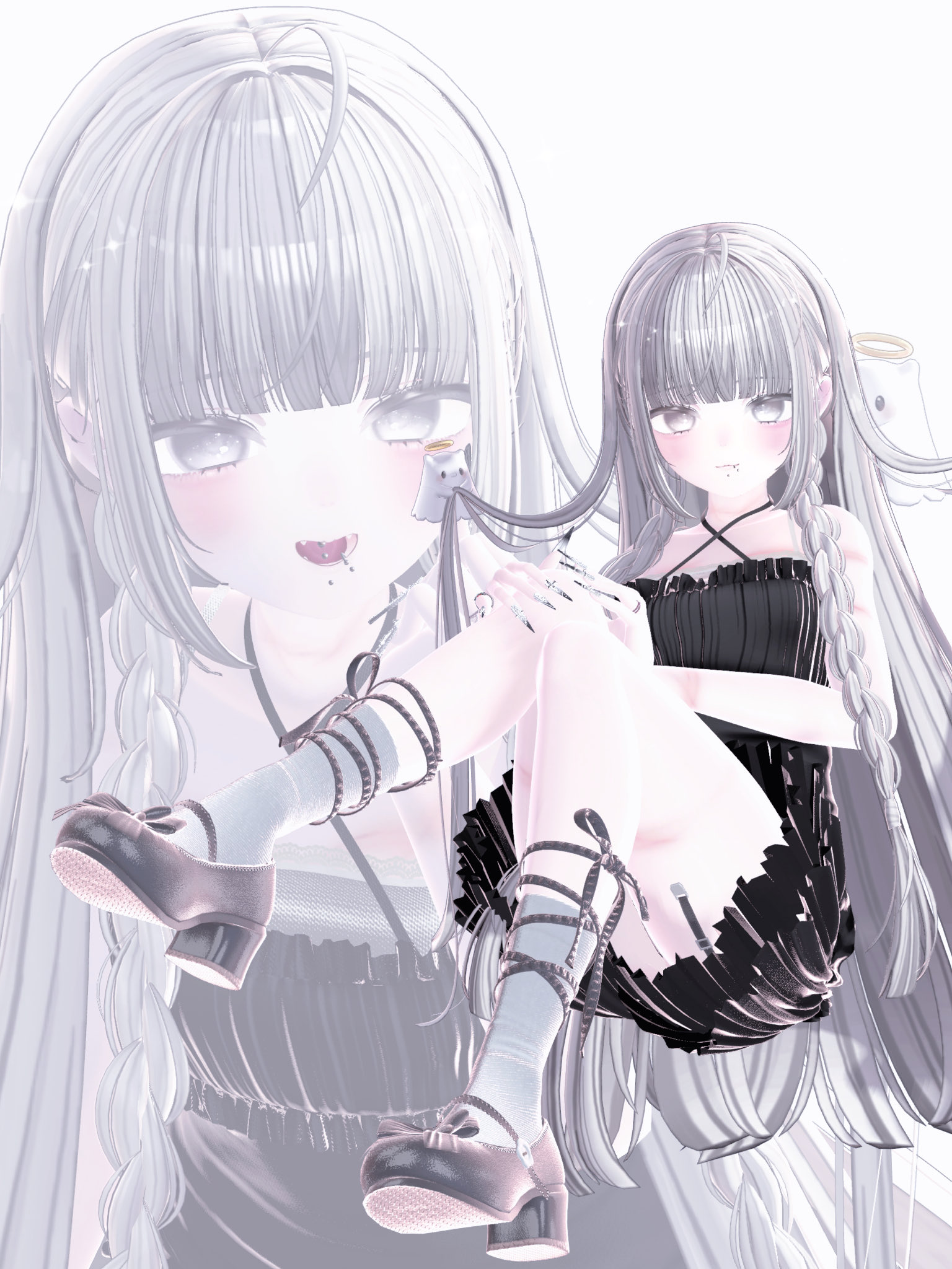 ♡めめむページ♡ ハートのペンで描いた!ꈍ ꈍ