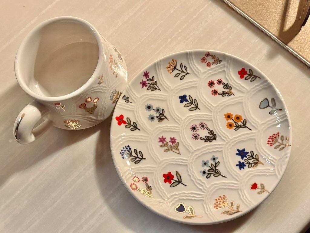 かわいすぎてほんとうにこれは正解ココアも紅茶も嬉しくて泣いてる