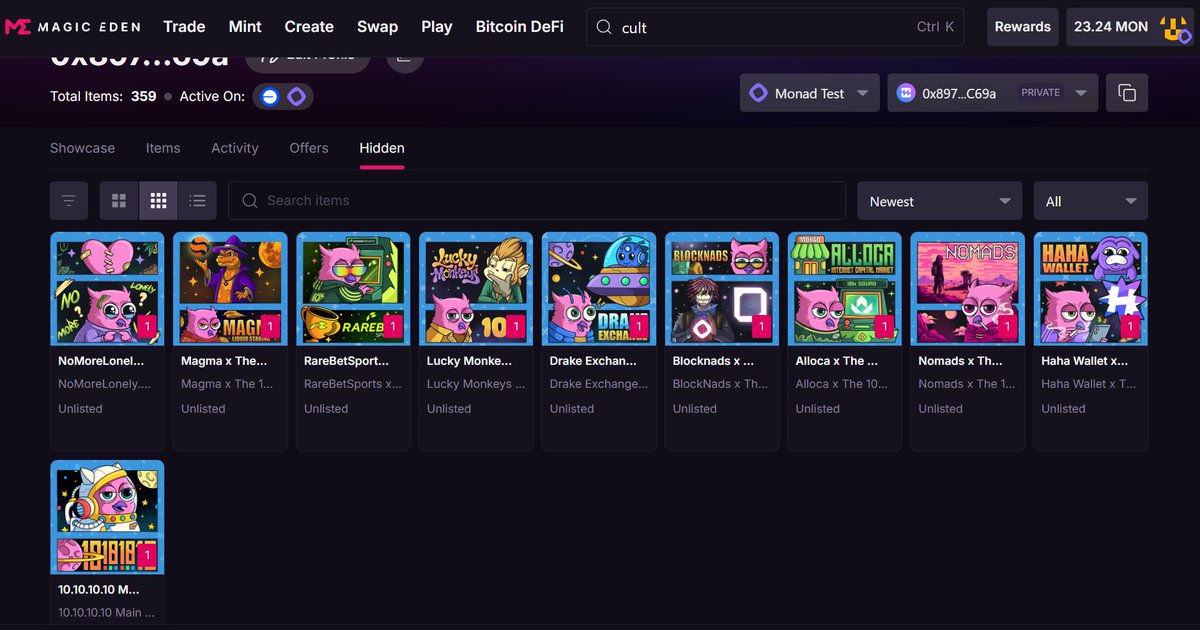 I’m so close to completing the The 10K Squad , 10 Days Of 10 NFT collection! 🔥
Make sure you don’t miss a single day
it’s getting more exciting with each step 👀✨

Get your NFT here the10ksquadhub.com