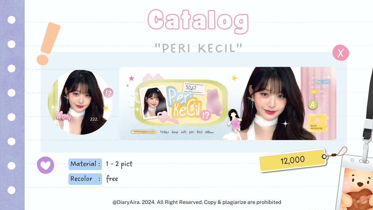 Help rt!

Hei hei🐈🦋 Aku bawa anak baru yang bakal masuk katalog aku🥹 dan sebelum masuk katalog, aku mau adain optip nih guys dengan special price 7K ONLY❗ 
Yang mau jajank boleh rep foto, nick dan copal iaa🐱🖍️

#zonaba #zonauang