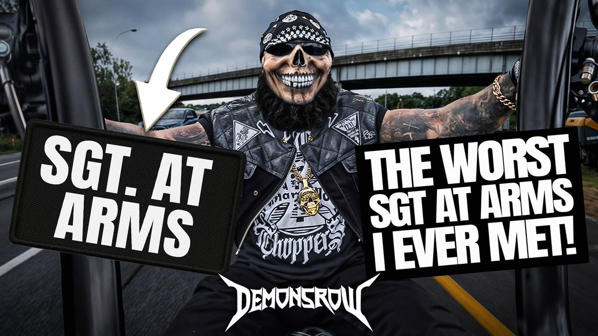 DemonsRow's tweet image. The Worst Sgt-at-Arms I Ever Met 💀🔥 (and the Mistakes I Made as One) youtube.com/watch?v=h-cevW…