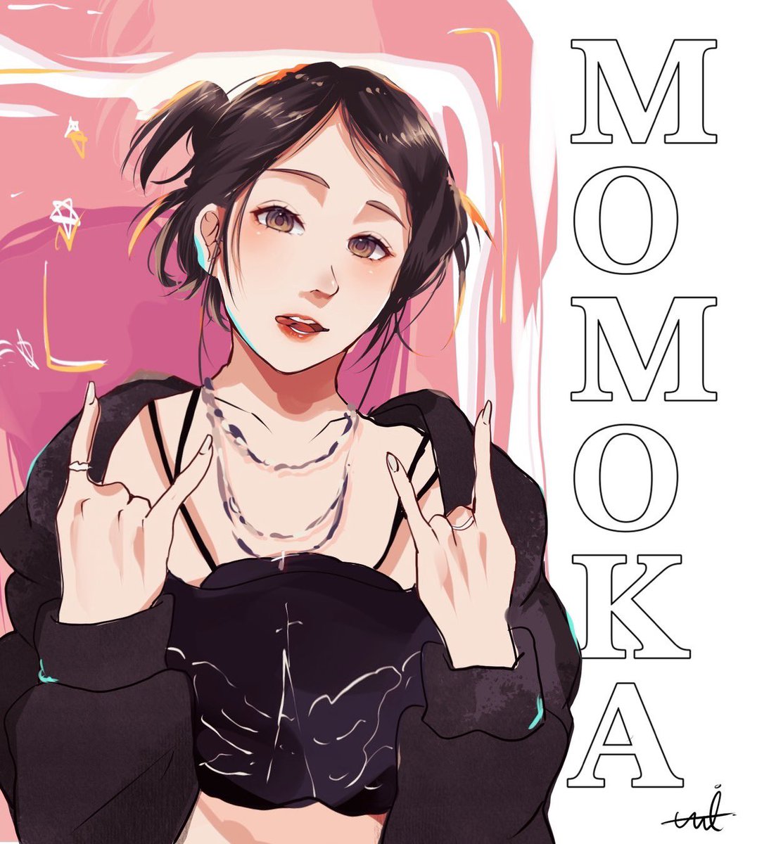 かわいいよーー！ー！！！！😭😭😭💕💕

 #HANA_FANART 
 #HANA