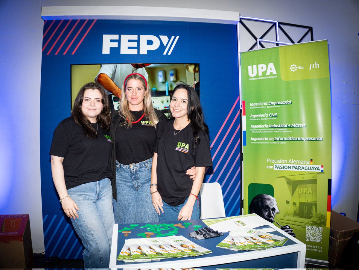 FEPY_paraguay's tweet image. 🔝“FEPY LAB fue una oportunidad para que los jóvenes se acerquen al mundo universitario desde una experiencia vivencial, accesible y alineada a los desafíos del futuro”, destacó Lorena Méndez, directora de Relaciones Públicas de FEPY. 💫

#FEPY2025 #UIP #COP #Eventos #FEPYLab