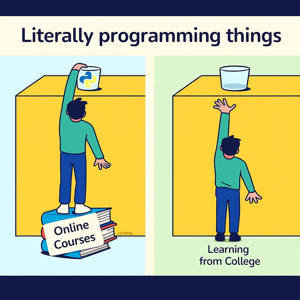 clcoding's tweet image. Are You agree on this?