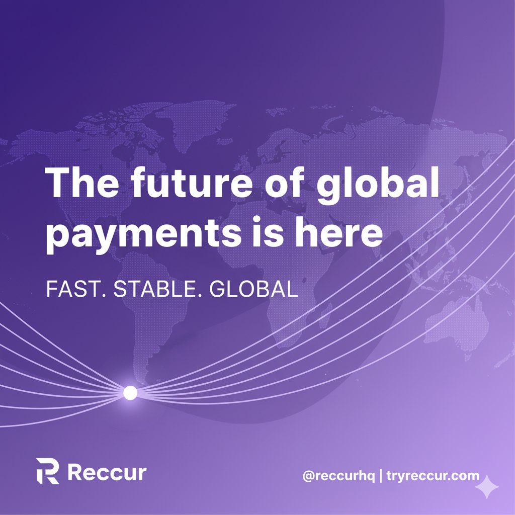 tewesah2's tweet photo. That's progress the future my cousin once dreamed. The world of money has evolved; From frustration to freedom.
Try @tryreccur and experience what seamless global payments feels like. https://t.co/I4Qump09gV