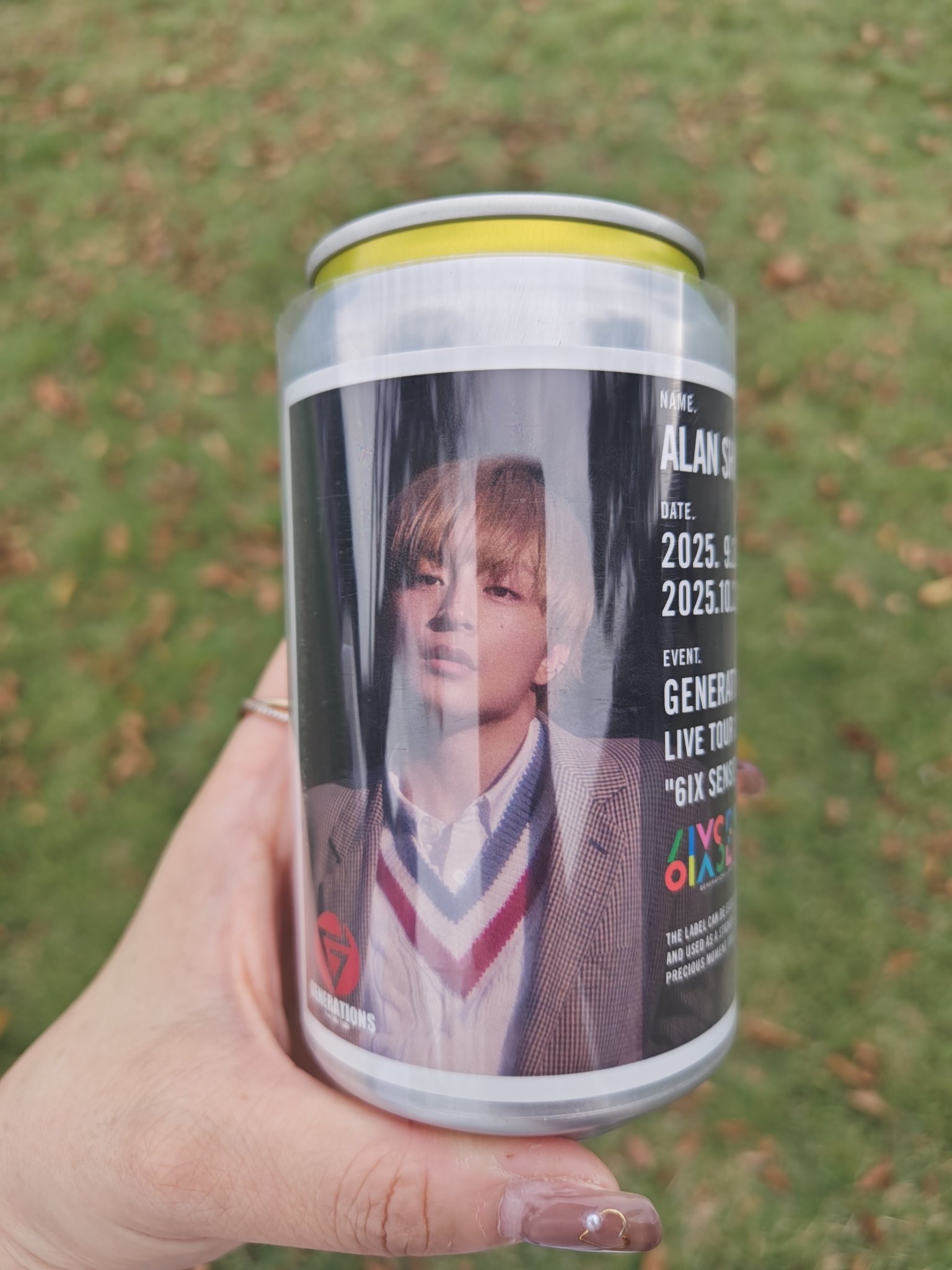 GENERATIONS ラベル缶 GENERATIONS オリジナルラベル缶｜渋谷モディ｜マルイ