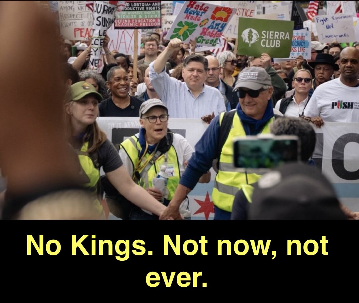 Raise your hand ✋ if you STAND with JB Pritzker against Trump