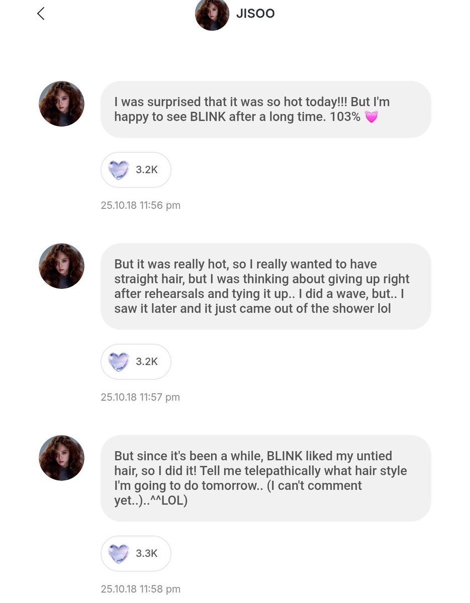 yk2aii's tweet image. #JISOO APP UPDATE
i was surprised that it was so hot today!!! But I'm happy to see BLINK after a long time. 103% 💓