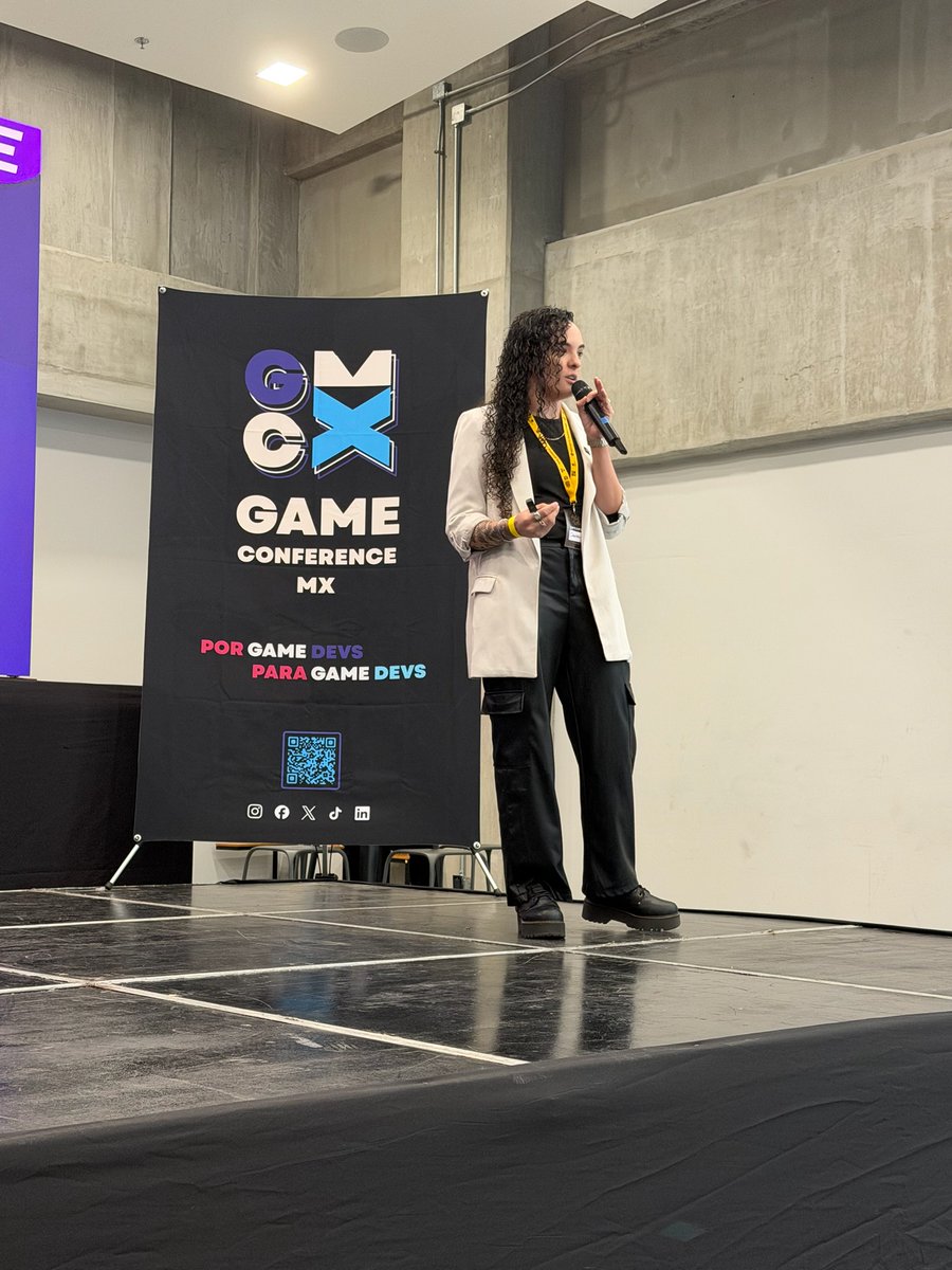 Hoy estuvimos presentes en la <a href="/GameConMx/">Game Conference MX</a> 💜
Nuestra CEO <a href="/cadetedany/">Dann Pérez</a>  y COO <a href="/Alink20i/">'     ALINK</a> dieron la charla “Los esports necesitan nuevos héroes… y pueden ser mexicanos.” 
📍 Ciudad Creativa Digital, Guadalajara
#Esports #GamingCommunity #GameOn #all4esports #WomenInEsports
