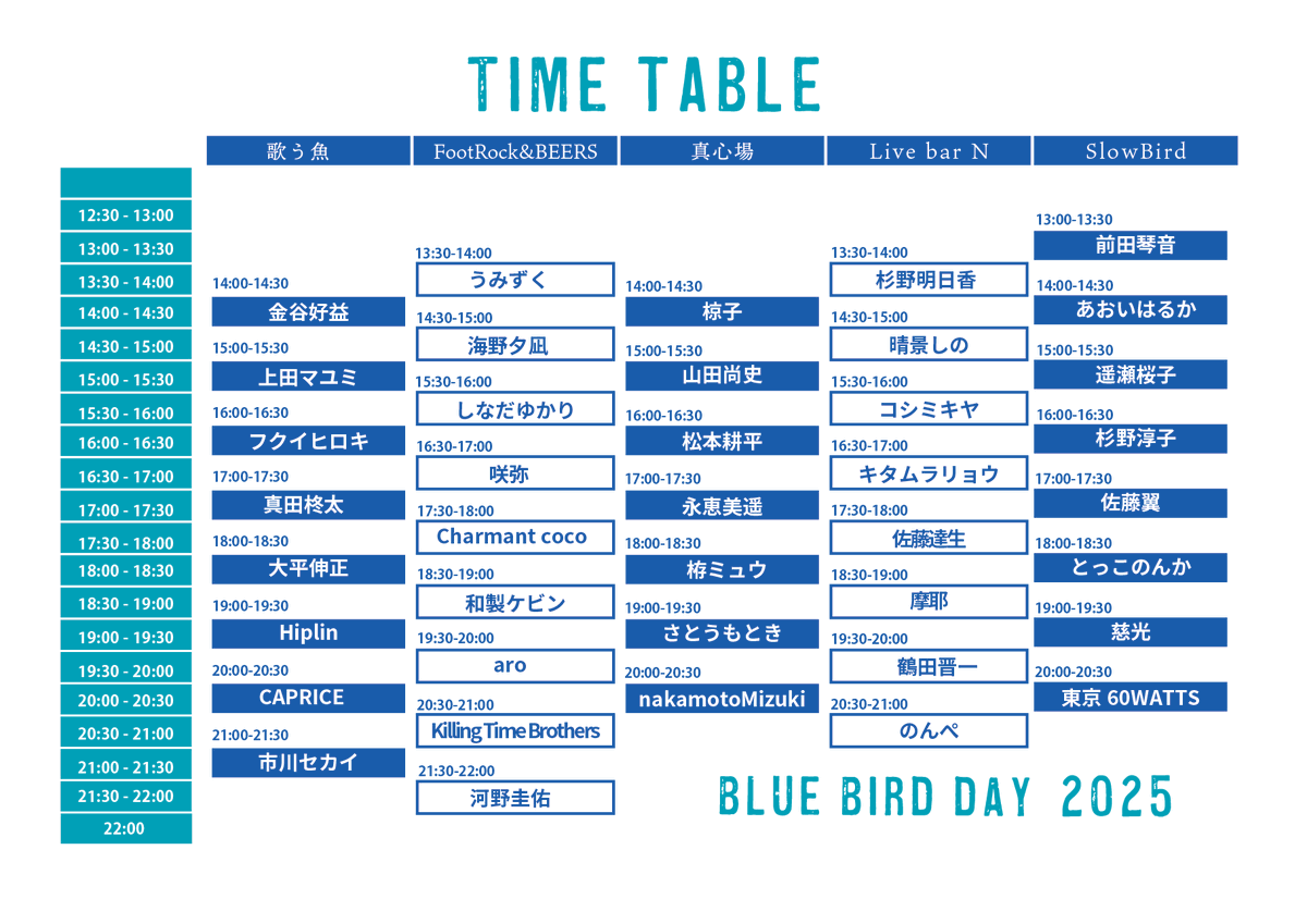 slowbird0501's tweet image. BLUE BIRD DAYのチケット購入はこちらからお願いいたします!
今年で一旦ラスト。最後にみんなで素敵な思い出を一緒に作りましょう!!
【WEBチケットはこちら】
passmarket.yahoo.co.jp/event/show/det…