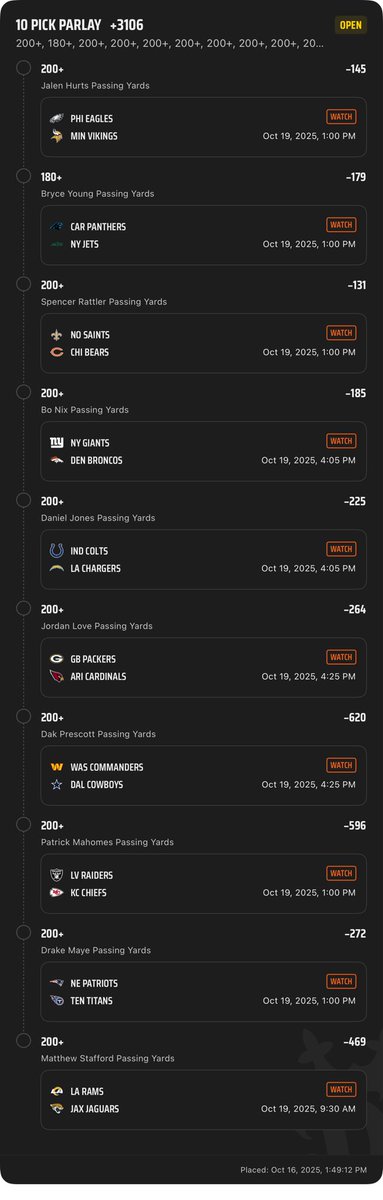 FilthyParlays's tweet photo. 🛴🛴Rolling https://t.co/7u6wrIOA6p