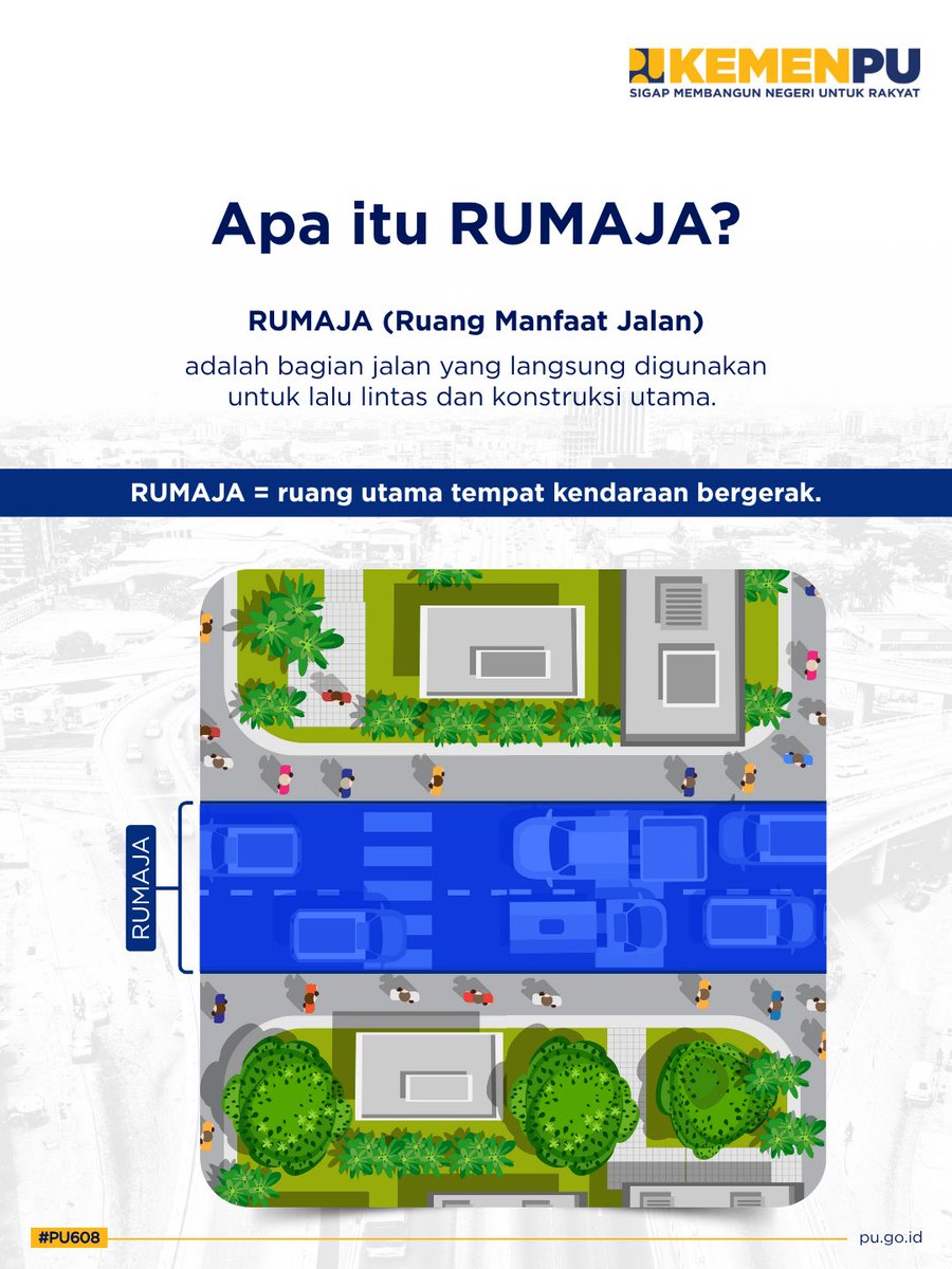 Jalan yang kita lewati setiap hari ternyata punya “bagian-bagian ...