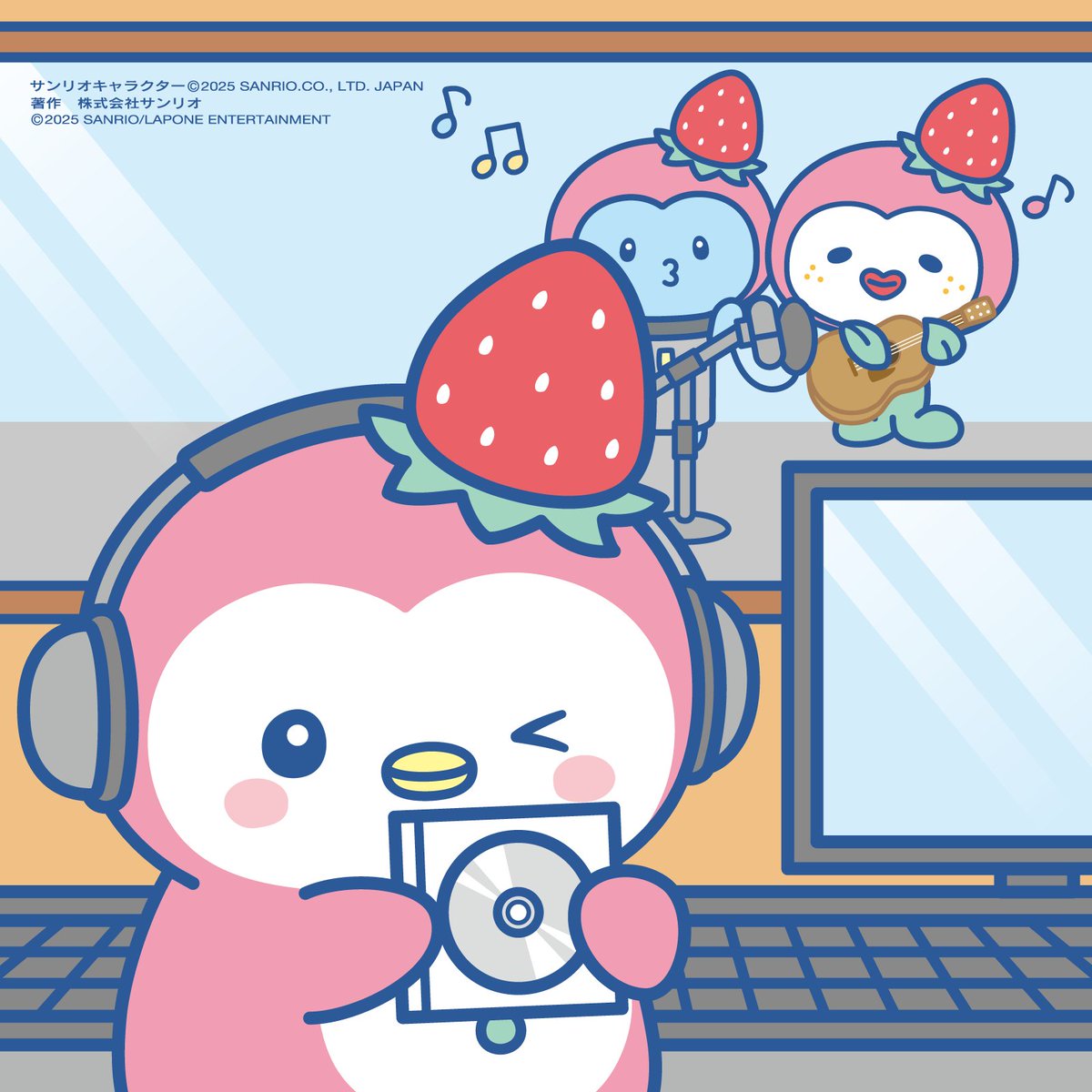 🍓「めざすは CDデビュー！きゅるん♡」

第3話の本編はこちらから👀💿
⏩youtu.be/PBdyPTZ065E

#JOCHUM #JOCHUMテレビアニメ  
#ぽぽ