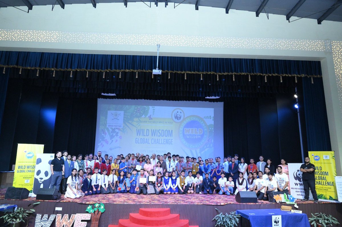 knsbhu's tweet photo. KV Umroi Students Shine at WWF Wild Wisdom Global Challenge 2025. PM Shri KV Umroi Cantt., Meghalaya, represented by Adarsh Singh (9) &amp; Anisha Pathak (8), emerged as North-East Champion.
https://t.co/vkosU9VKOH
@kvumroi @KVS_HQ @kvsro https://t.co/5R6xEeprp9