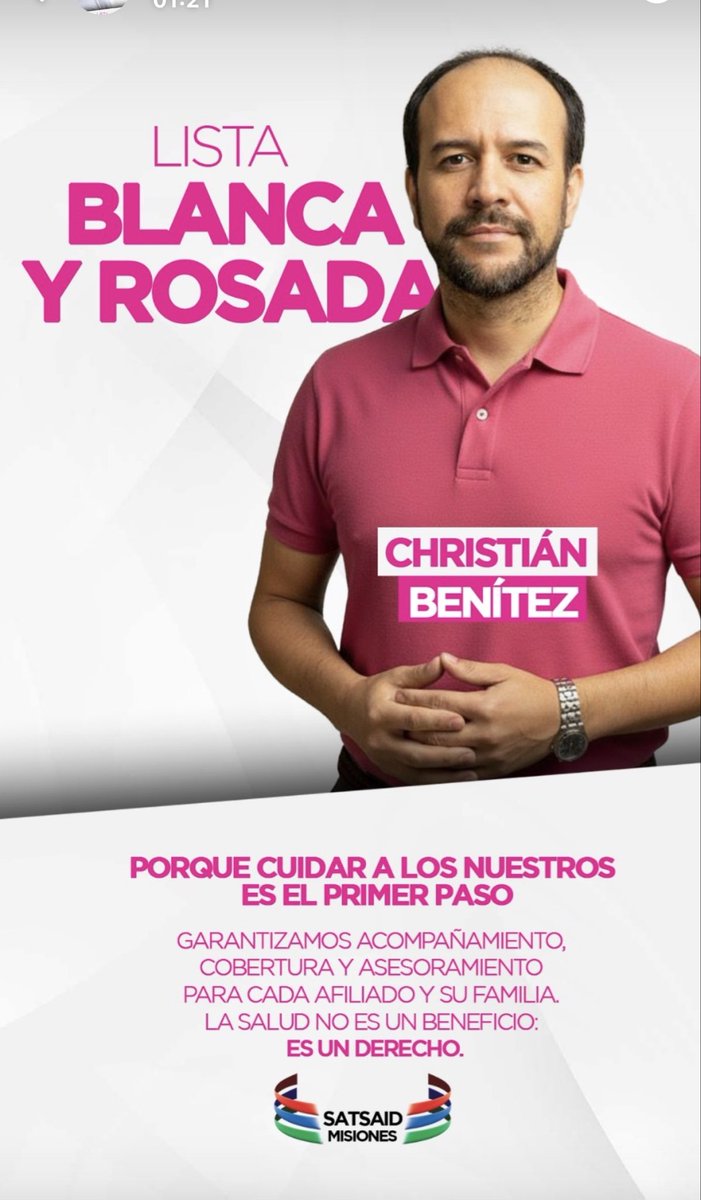 ElvaCarballo's tweet photo. #FelizDiaDeLaMadre es el deseo de #ChristianBenitez candidato @SATSAIDnacional #Misiones https://t.co/JcamGk5HlC