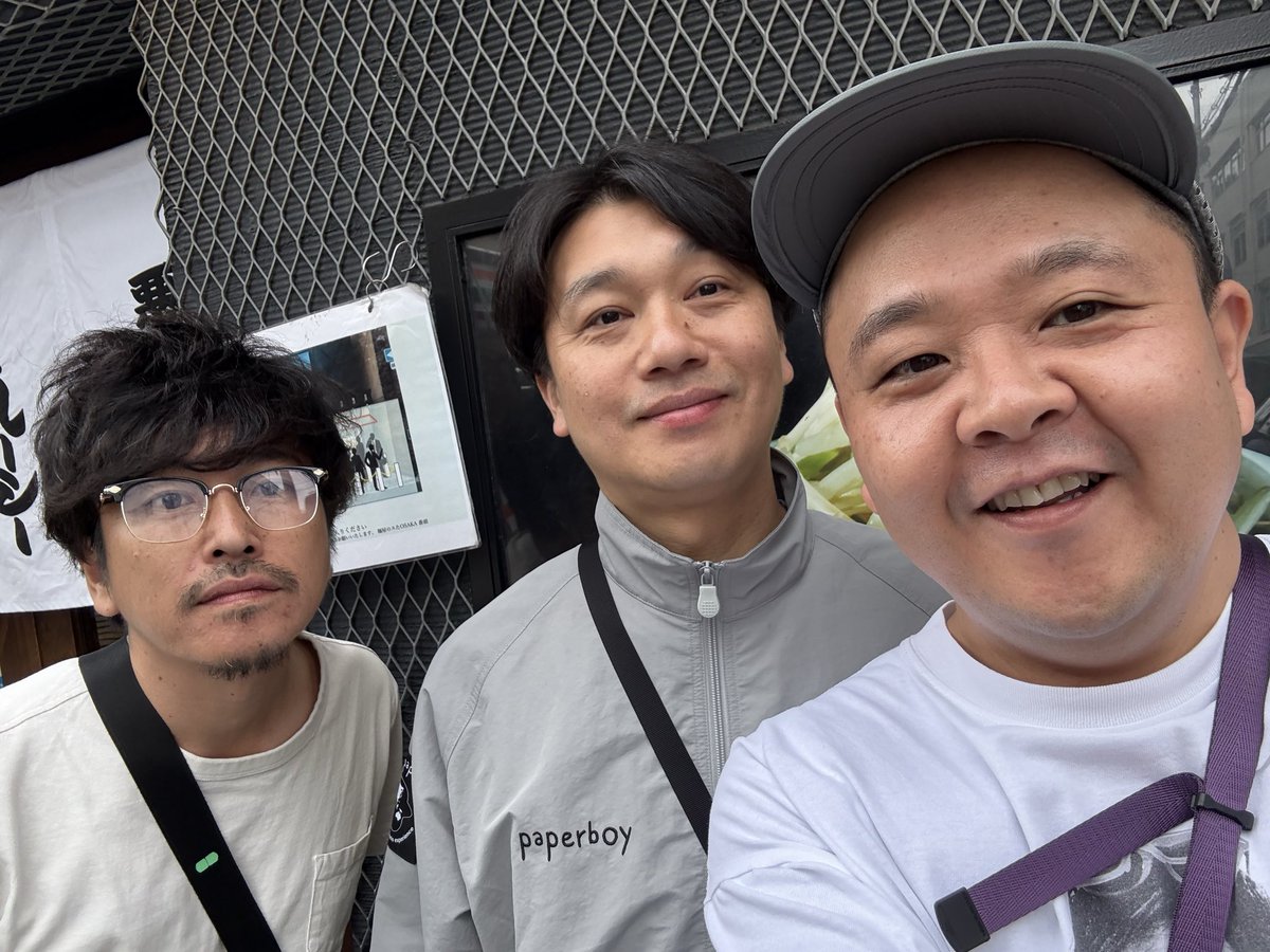 akabass's tweet image. キングオブコント以降初めて会えました！
一緒にのスたさん行きました！
激ウマ🍜