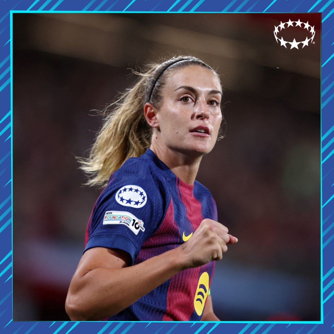 👸 <a href="/alexiaputellas/">Alexia Putellas</a>, la española con más 𝗚𝗢𝗟𝗘𝗦 en la historia de la #UWCL 👏